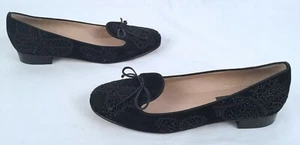 NEW!! Valentino Butterfly Slip-on -Flats- Black-Size US 9 /39 EU $1,495-(PO) - Picture 1 of 5