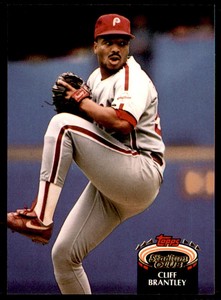 1992 Stadium Club Cliff Brantley RC Philadelphia Phillies #583
