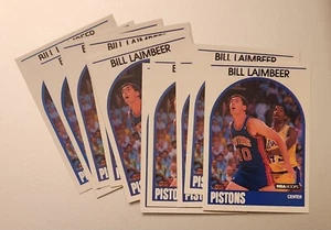 (11) LOT 1989-90 Hoops #135 Bill Laimbeer Detroit Pistons - Picture 1 of 1