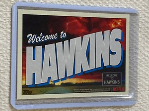 2019 Topps Stranger Things Upside Down Welcome to Hawkins Card #HWK-7 Police - Picture 1 of 2