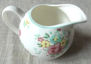 POT A LAIT EN CERAMIQUE FLEURIE DECOR I SABELLE ROSE - Picture 1 of 6