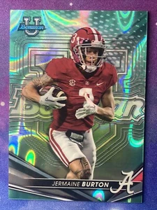2022-23 Bowman's Best University Aqua Lava rifrattore /199 Jermaine Burton #71 - Foto 1 di 2