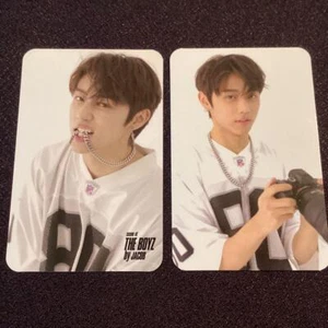 THE BOYZ SUNWOO OFFICIAL PHOTO CARD 2PCS SET LIMITED GIDDY UP - Picture 1 of 2