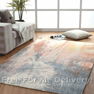 URBAN PAINTING PASTEL COLOURS DESIGN FLOOR RUG (L) 190x280cm **FREE DELIVERY** - Picture 1 of 6