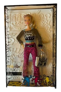 2018 Mattel Keith Haring X Barbie Doll NIB LIMITED EDITION Perfect! - Picture 1 of 11