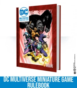 DC Multiverse Miniatures Game: Deluxe Dc Universe Rulebook (Villain Edition) - Picture 1 of 1