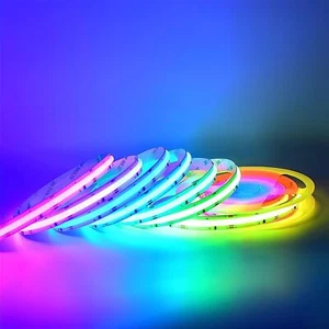 5m-20m COB LED Streifen Licht Traum Farbe Jagd RGBIC 720LED/M magische Farbe Zuhause - Bild 1 von 15