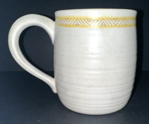 1960er Franziskaner Hacienda Gold Steingut Kaffee große Tasse 4 Zoll SELTEN Jumbo - Bild 1 von 5