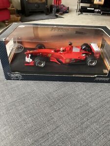Vintage 1:18 Hot Wheels Ferrari F1 2000 Michael Schumacher Collectible Toy Car