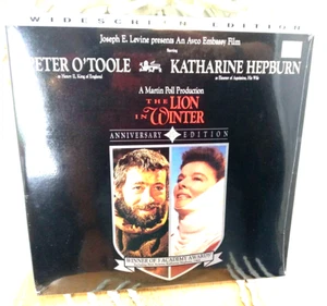 THE LION IN WINTER Laserdisc Widescreen 25th Anniverary BRAND NEW SEALED - Picture 1 of 3