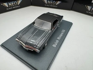 Neo 1/87 Buick Riviera GS Gray #14 - Picture 1 of 6