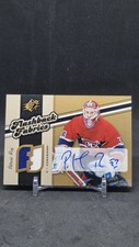 2006-07 SPx #130 Patrick Roy JSY AU auto flashback fabrics 2 color