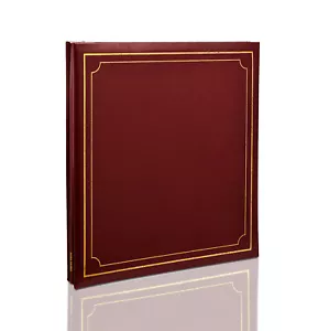 Self Adhesive Photo Album 24 Sheet/48 Side 32x36cm - Picture 1 of 33