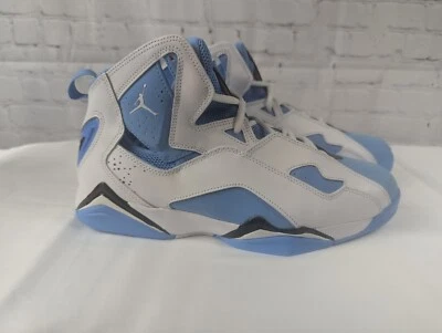 Tênis Nike Air Jordan True Flight branco UNC azul universitário 342964-140 masculino tamanho 11 - Imagem 1 de 4