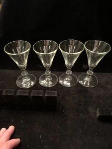 Juego de seis cordiales de vino de vidrio libbey forever de colección - Imagen 1 de 9