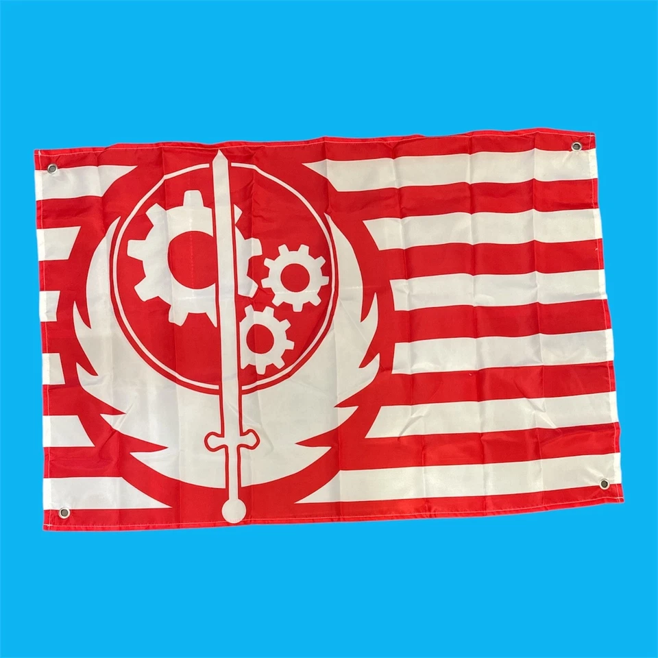 Brotherhood of Steel flag banner (23x35) Polyester with Brass Grommets - Image 1 of 1