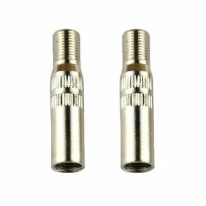 Chrome Plated Brass Tire Valve Extensions Ideal for Auto and Motorcycle - Picture 1 of 7