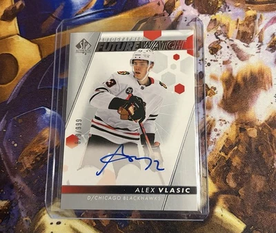 2022-23 SP Authentic - Autographed Future Watch Alex Vlasic #111 /999 (AU, RC) - Image 1 of 2