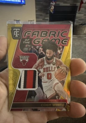 2024-25 Panini Totally Certified - Fabric of the Game Coby White FOG-CBW /10 Mem - Image 1 of 4