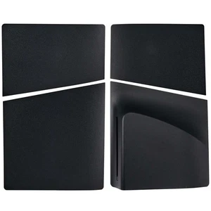 PlayStation 5 PS5 Slim Disc Edition Compatible Faceplate Covers (Black) - Picture 1 of 6