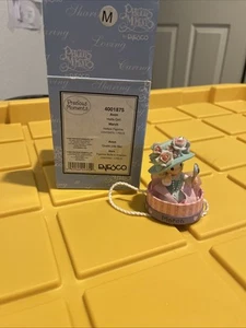 Precious Moments -Hatta Girl - March Hatbox Figurine 2004 Rare Avon-New - Picture 1 of 1