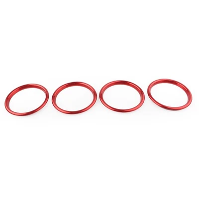 For Audi A3 S3 2012-2019 4X Air Conditioning AC Vent Outlet Ring Sticker Chrome - image 1 of 4