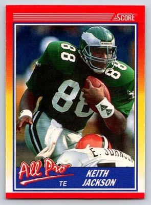 1990 Score - All Pro Keith Jackson #588 - Image 1 of 2