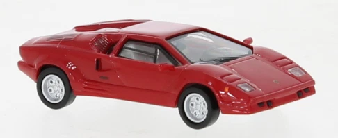 Ricko 38441 - Lamborghini Countach 25ième anniversaire, rouge - HO (1:87) - Photo 1/1