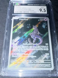 Pokémon Mewtwo PROMO HOLO ART 052 CGC 9.5 Como Nuevo + Tarjeta Pokémon - Colecciona Poké Raro - Imagen 1 de 2
