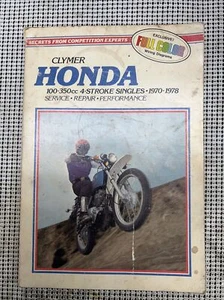 clymer HONDA SERVICE MANUAL - Picture 1 of 3