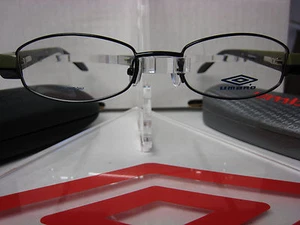 UMBRO EYEGLASSES FRAME U823 BLK 50-18-132 DEMO WITH GENERIC BLACK CASE - Picture 1 of 3