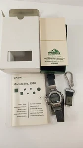 RARO Orologio Uomo Casio Pathfinder PAT 600 (1570) JAPAN NUOVO BATT. Scatola, portachiavi - Foto 1 di 14