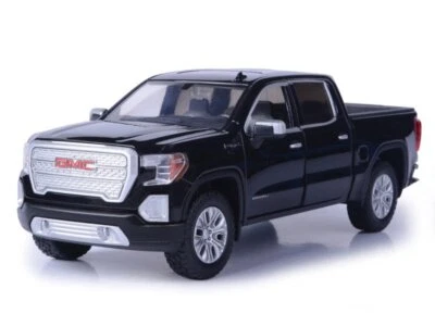 GMC Sierra 1500 Denali CrewCab - 2019 - black - MotorMax 1:27 - Immagine 1 di 4