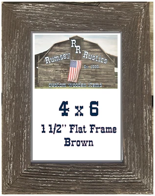 Marco de fotos reciclado granero rústico primitivo lavado blanco 4x6 playa madera a la deriva Foto 1 de 4