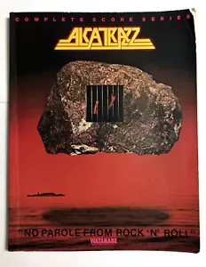 ALCATRAZZ NO PAROLE FROM ROCK 'N' ROLL BANDA PARTITURA JAPÓN GUITARRA TAB - Imagen 1 de 4