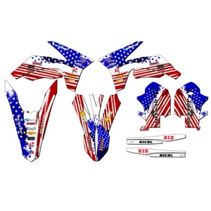 2011-2012 SX MERICA Usa Senge Graphics Kit Compatible with KTM - Picture 1 of 10