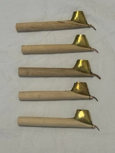  Lot Of 5 Java Indonesian Batik Tjanting Tools - Picture 1 of 3