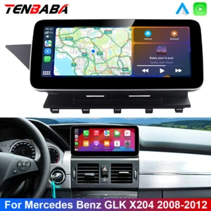 10.25'' Car Linux Screen Carplay Navi Radio For Mercedes Benz GLK X204 2008-2012 - Picture 1 of 12