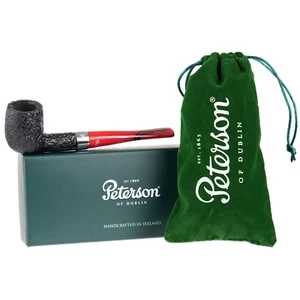 Pipa de tabaco de billar recta Peterson Drácula 15 cola de pescado chorro de arena, 3 mm - Imagen 1 de 9