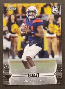 2020 Leaf DRAFT #46 Khalil Tate RC Arizona / EAGLES Rookie football card NM/MT - Picture 1 of 2