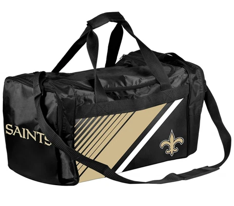 New Orleans Saints NFL Gym Travel Luggage Medium Duffel Bag Cover