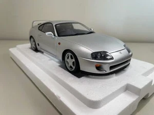Modelo de coche abierto aleación plata Toyota Supra A80 LCD 1/18 - Imagen 1 de 19