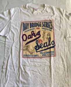 Camisa vintage 1994 serie Bay Bridge de punta única - Imagen 1 de 4