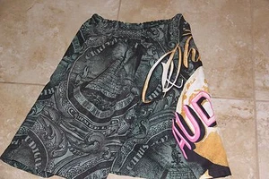 SWIM PANTALONCINO UOMO NUOVO SENZA ETICHETTE STAMPATO 32 campioni venditore FREDDO ELASTICO IN VITA L@@K - Foto 1 di 2