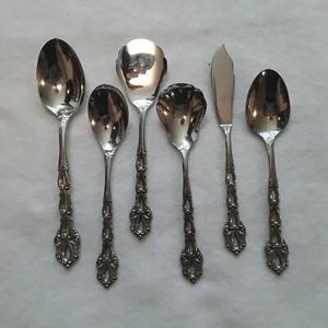 CHANDELIER Oneida Community Teaspoon Ice Cream Soup Jelly Sugar Spoon++++ CHOICE - Picture 1 of 7