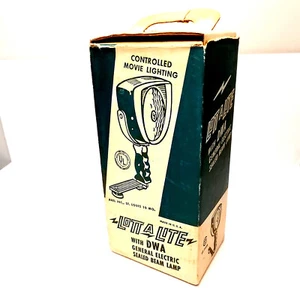 Lott A Lite Movie Lamp with DWA General Electric Sealed Beam LR19526 Tested - Picture 1 of 17
