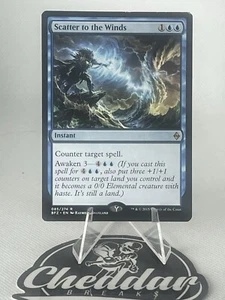 SCATTER TO THE WINDS MTG Magic Cards NM-M BATTLE FOR ZENDIKAR RARE - Picture 1 of 2