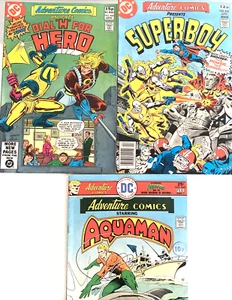ADVENTURE COMICS NUMBER'S 443. 456 & 480. (3 ISSUE 1976-1981 LOT). DC COMICS. - Picture 1 of 16