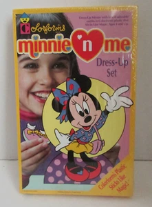 VINTAGE 90's COLORFORMS Disney Minnie 'N Me Dress Up Set NIB NIP NOS - Picture 1 of 2
