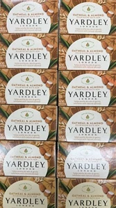 Yardley London Oatmeal & Almond Moisturizing Bath Soap 4 oz Each 12pc - Picture 1 of 3